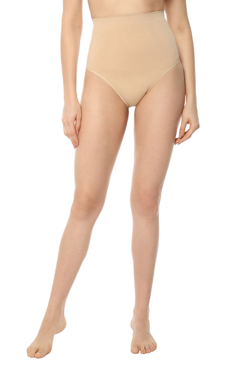 Nylon Spandex Tummy Tucker Women Body Shapewear V-Shape Panty Shape Beige  Colour at Rs 100/piece in New Delhi