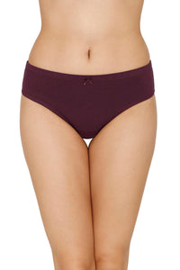 Inner Elastic Full Coverage Mid Rise Bikini Panty (Pack of 3) thumbnail 4
