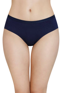 Solid Mid Rise Modal Hipster Panty - Midnight - color option