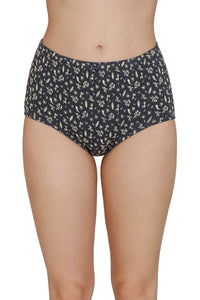 Inner Elastic Print High Rise Full Brief Panties (Pack of 3) thumbnail 4