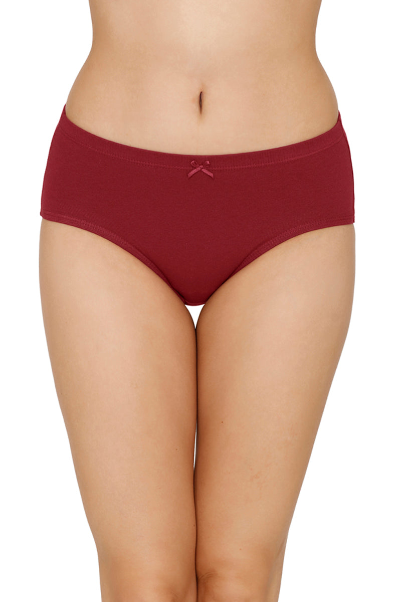 Inner Elastic Full Coverage Mid Rise Hipster Panty (Pack of 3) - Image 2 of 7