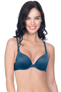 Perfect Lift Padded Wired Demi Bra - Bottle Green thumbnail 1