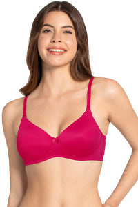 Smooth Charm Padded Non-Wired T-Shirt Bra - Jazzy - color option