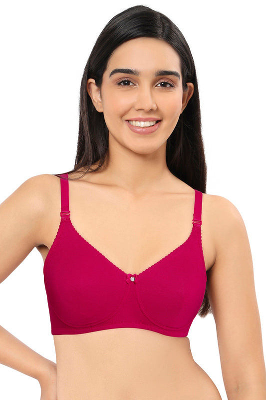 All Day Comfort Non-Padded & Non-Wired Bra - Cherries Jubilee
