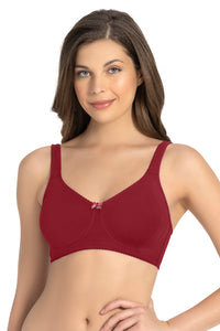Magic Shaper Non Padded Non Wired Support Bra - Henna thumbnail 2