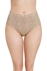 Inner Elastic Printed High Rise Full Brief Panty (Pack of 3) thumbnail 2