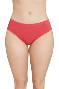 Inner Elastic Printed Mid Rise Bikini Panty (Pack of 3) thumbnail 4