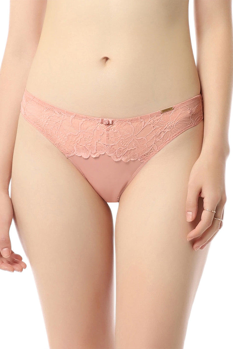 Buy LOW-WAISTED BEIGE SPORTS THONG for Women Online in India