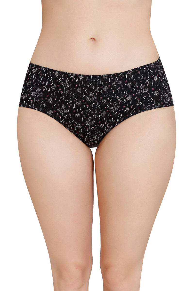 Inner Elastic Printed Mid Rise Hipster Panty (Pack of 3) - Image 4 of 7