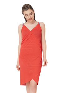Cross Over Swim Cover Up - Ladybug - color option