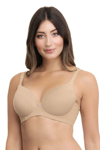 Smooth Definition Padded Wired T-shirt Bra - Sandalwood - color option