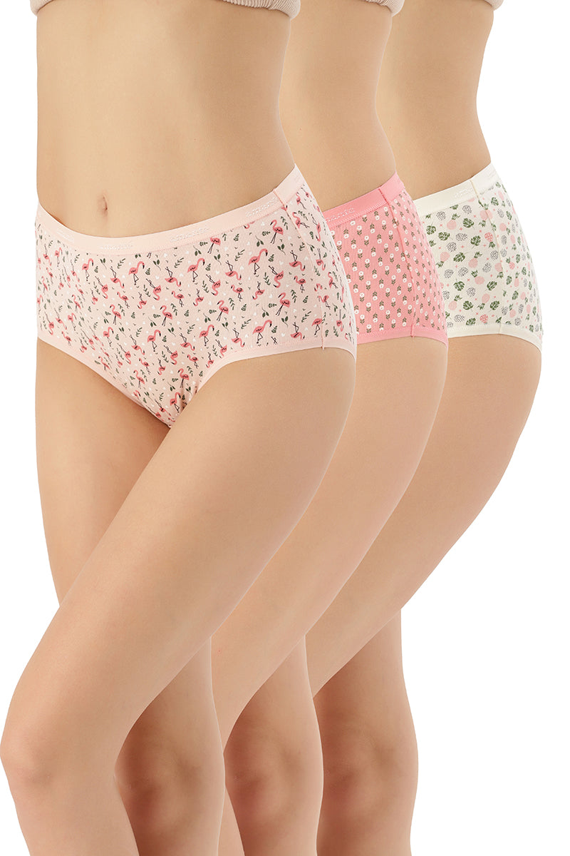 Printed Full Brief Panty (Pack of 3) - Image 1 of 7
