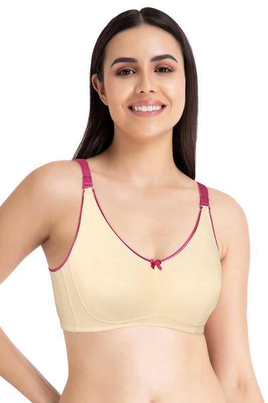 Push-Up Cotton Ladies non padded bra for daily use, Plain at Rs 55/piece in  New Delhi