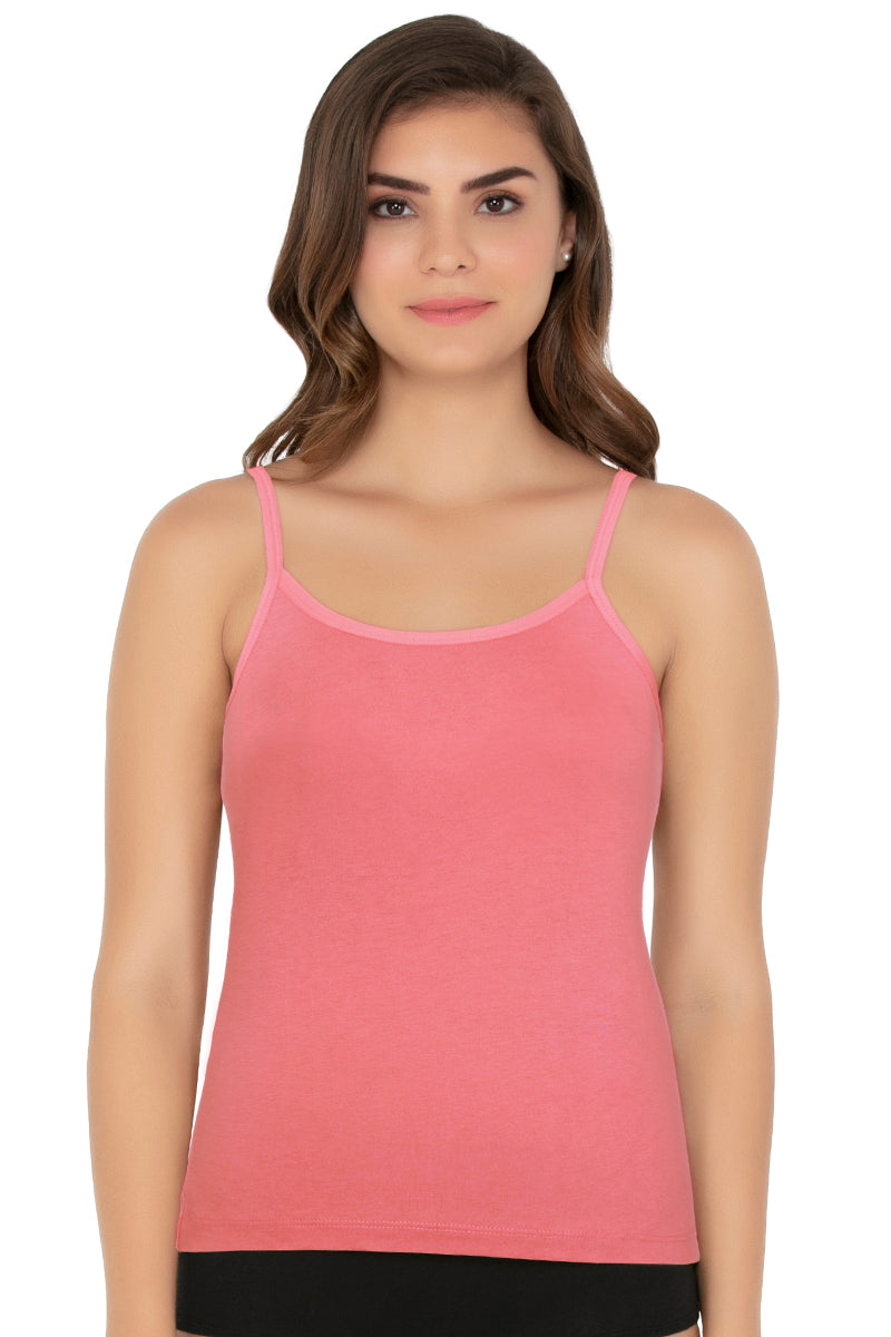 Cotton Camisole - Sunkist Coral