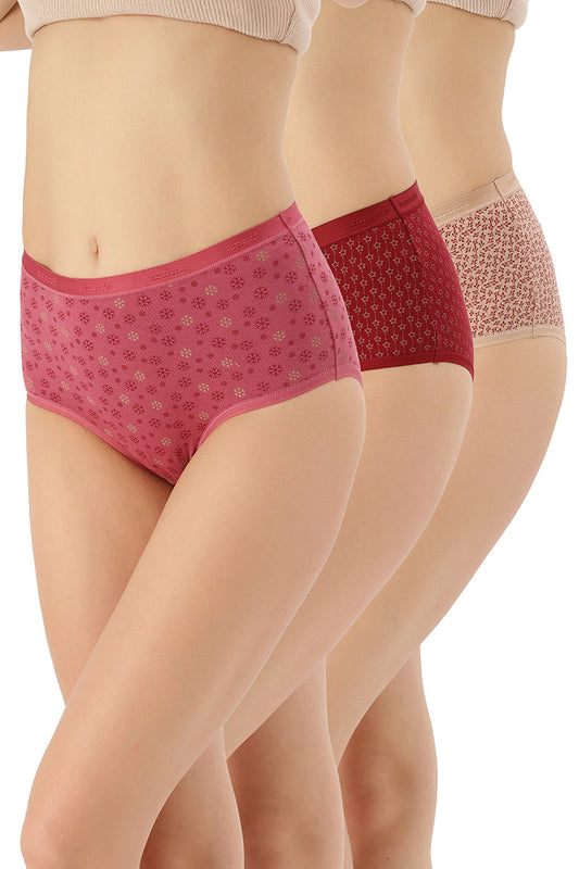 Full Brief Printed Panty (Pack of 3)