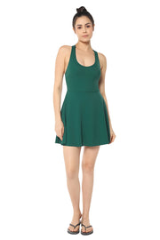 Racerback Swim Dress - Mangrove