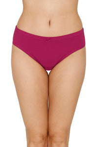 Inner Elastic Full Coverage Mid Rise Bikini Panty (Pack of 3) thumbnail 4
