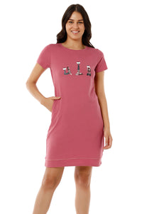 Sleep Dress - Slate Rose thumbnail 1