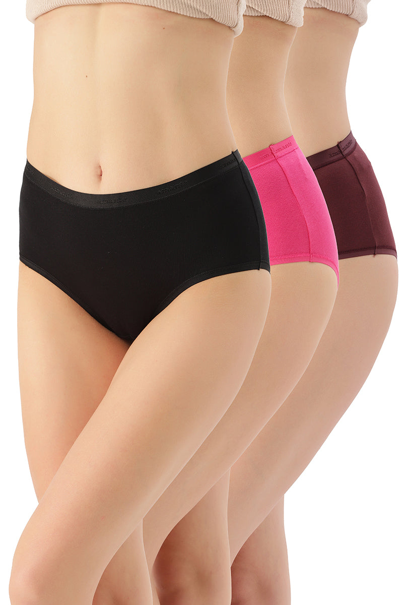 Full Brief Solid Panty (Pack of 3)