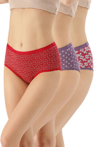 Full Brief Printed Panty (Pack of 3) thumbnail 1