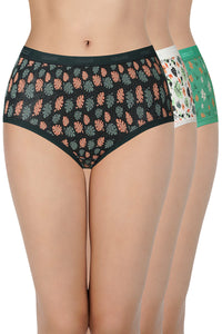 Printed Full Brief Panty (Pack of 3) - C512 thumbnail 1