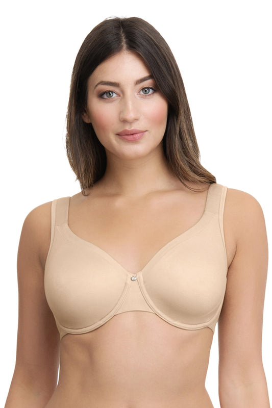 Contour Support Non-padded Wired Support Bra - Sandalwood
