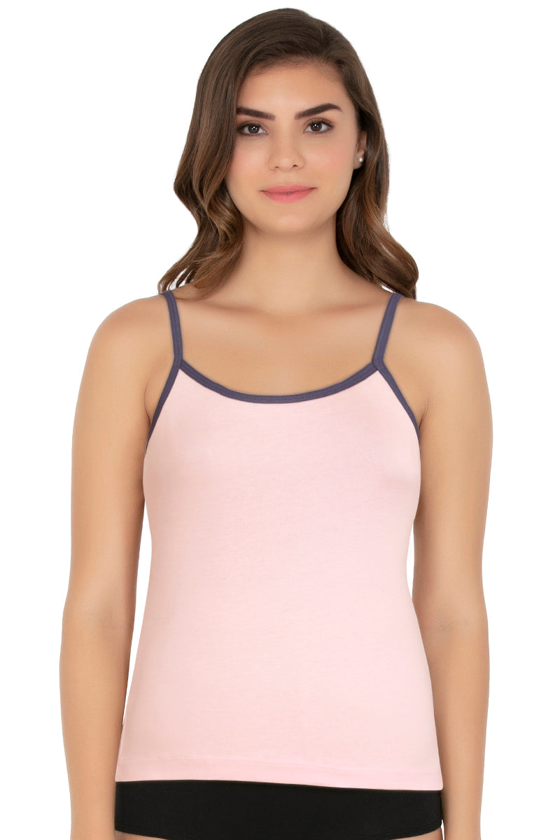 Cotton Camisole - Rose Bud - Image 1 of 4