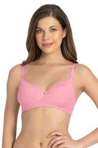All Day Smooth Comfort Padded & Non-wired Bra - Wild Rose thumbnail 2