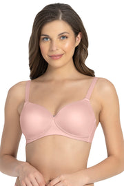 Cloudsoft Padded & Non-wired Bra - Blush Pink