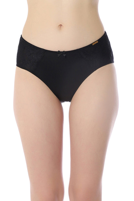 Luxe Support Hipster Panty - Black