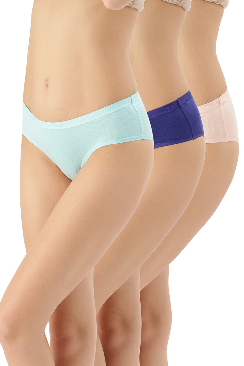 Solid Low Rise Hipster (Pack of 3) - Image 1 of 6