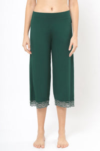 Lace Touch Pyjama Bottom - Botanical Gardens - color option
