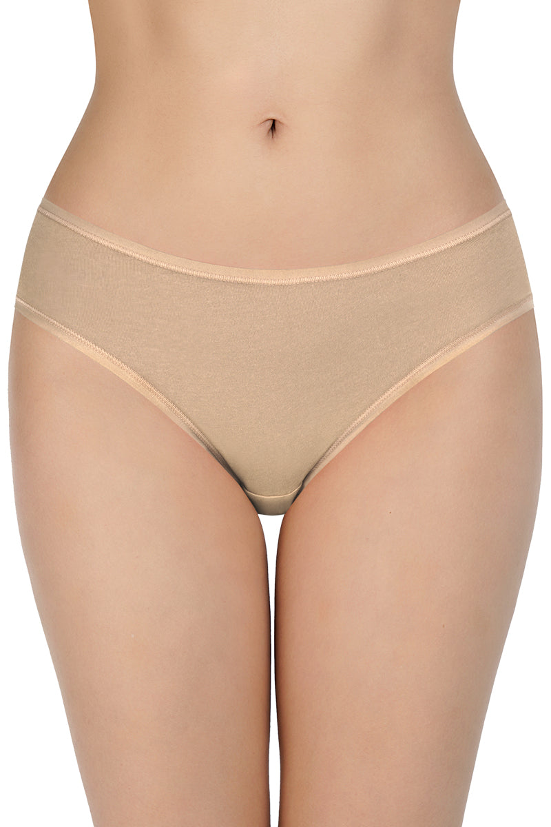 Solid Low Rise Bikini Panties (Pack of 3) - Image 4 of 7