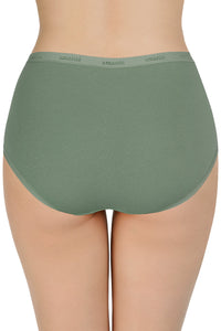 Solid High Rise Full Brief Panties (Pack of 3) thumbnail 5