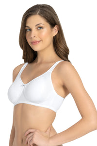 Magic Shaper Non Padded Non Wired Support Bra - White thumbnail 3