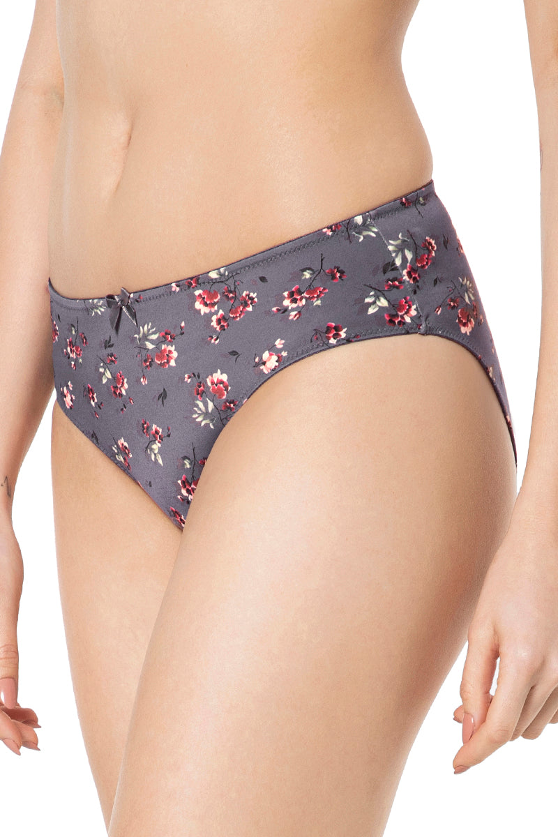 Smooth Charm Bikini Panty - Wilderness Floral Print