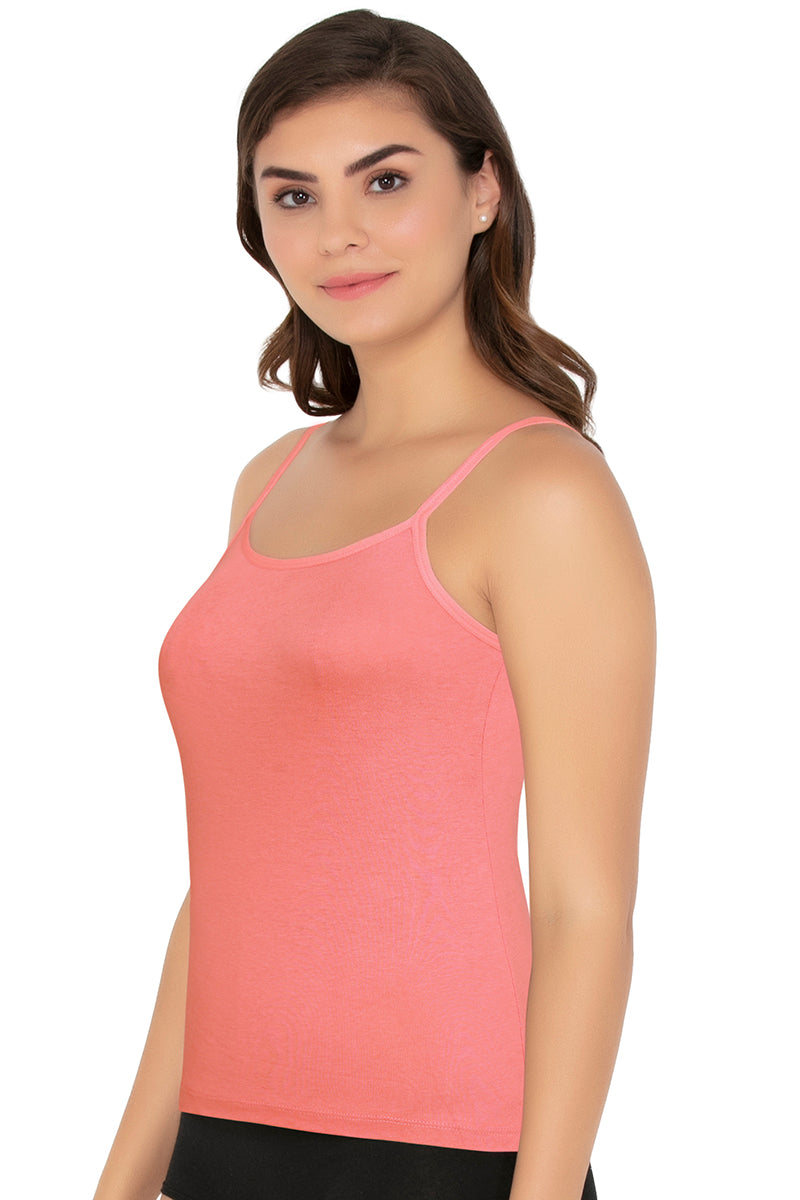 Cotton Camisole - Sunkist Coral