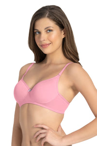 All Day Smooth Comfort Padded & Non-wired Bra - Wild Rose thumbnail 3
