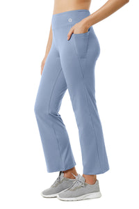 Flaunt Flared High Rise Travel Pants - Tempest thumbnail 2