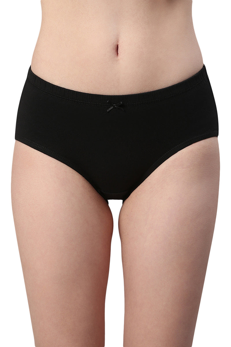 Inner Elastic Waistband Hipster (Pack of 3)