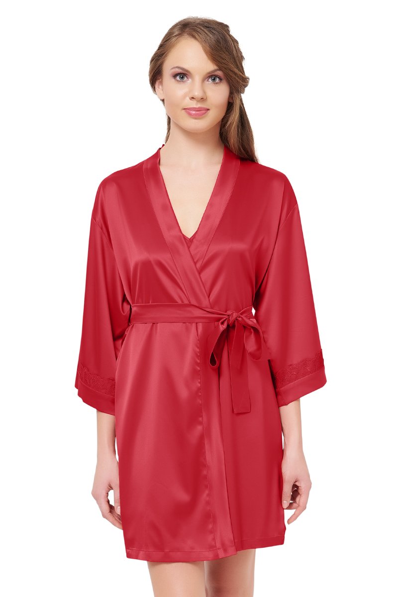 Festeve Satin Robe - Image 4 of 4