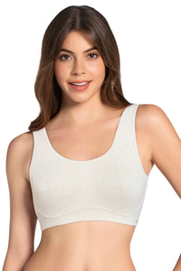 All Day Lounge Non-padded & Non-wired Bra Pack of 2 - D. Grey_Oatm. Marl thumbnail 2