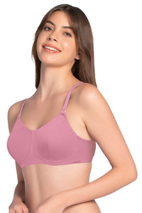 Essential Comfort Non-Padded Non-Wired Bra - Cashmere Rose thumbnail 2