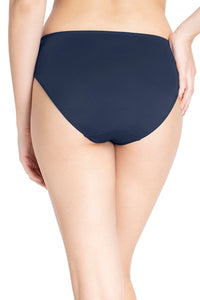 Casual Chic Three-Fourth Coverage Low Rise Bikini Panty - Midnight-Red Obsession thumbnail 2