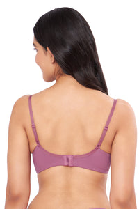 Elegant Dream Padded Wired T-shirt Bra - Mellow Mauve thumbnail 2