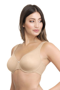 Contour Support Non-padded Wired Support Bra - Sandalwood thumbnail 2