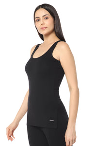 LuxeHeat Thermal Vest - Black thumbnail 2