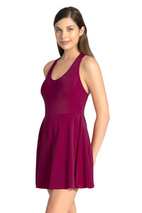 Racer Back Swim Dress - Amaranta thumbnail 2