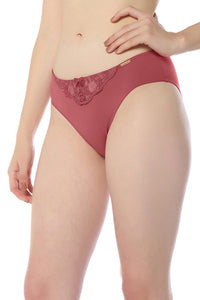 Sheer Luxe Bikini Panty - Autumn Rose & Dusty Rose thumbnail 2