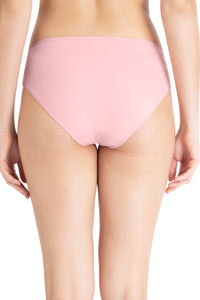 Casual Chic Three-Fourth Coverage Low Rise Bikini Panty - Bridal Rose-Angel Wing thumbnail 2